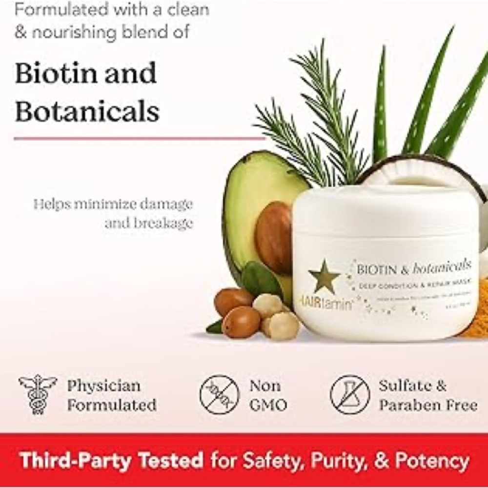 White Biotin & Botanicals Hair Mask